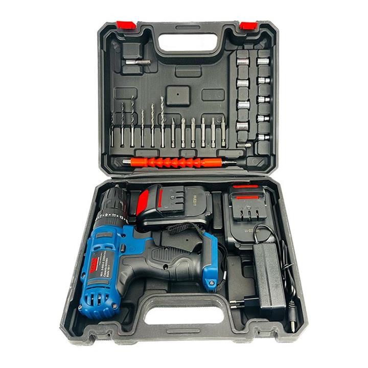 مجموعه 30 عددی دریل پیچ گوشتی شارژی باس مدل BS-36V